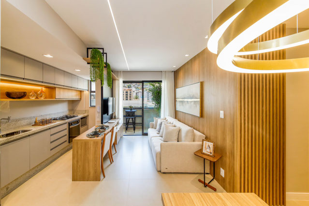 Apartamento decorado