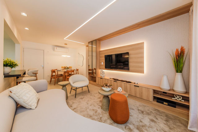 Apartamento decorado