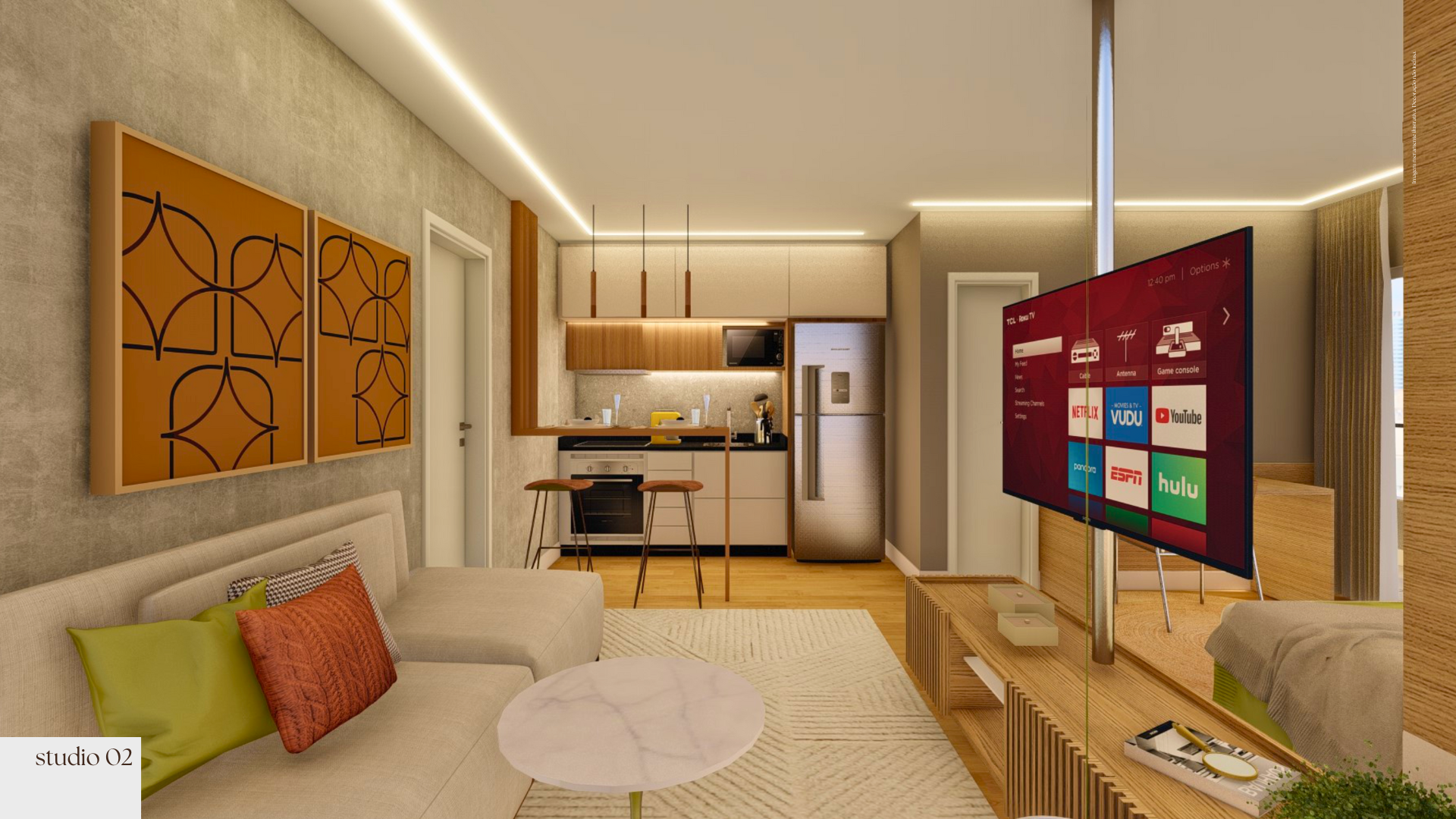Studio compacto no São Pedro. 34m² úteis., foto 1