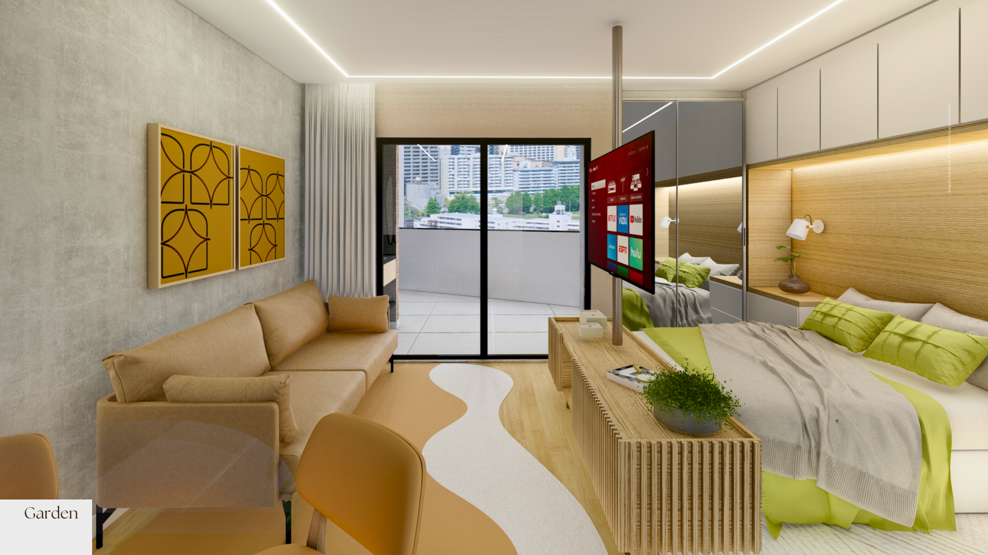 Studio compacto no São Pedro. 34m² úteis., foto 5