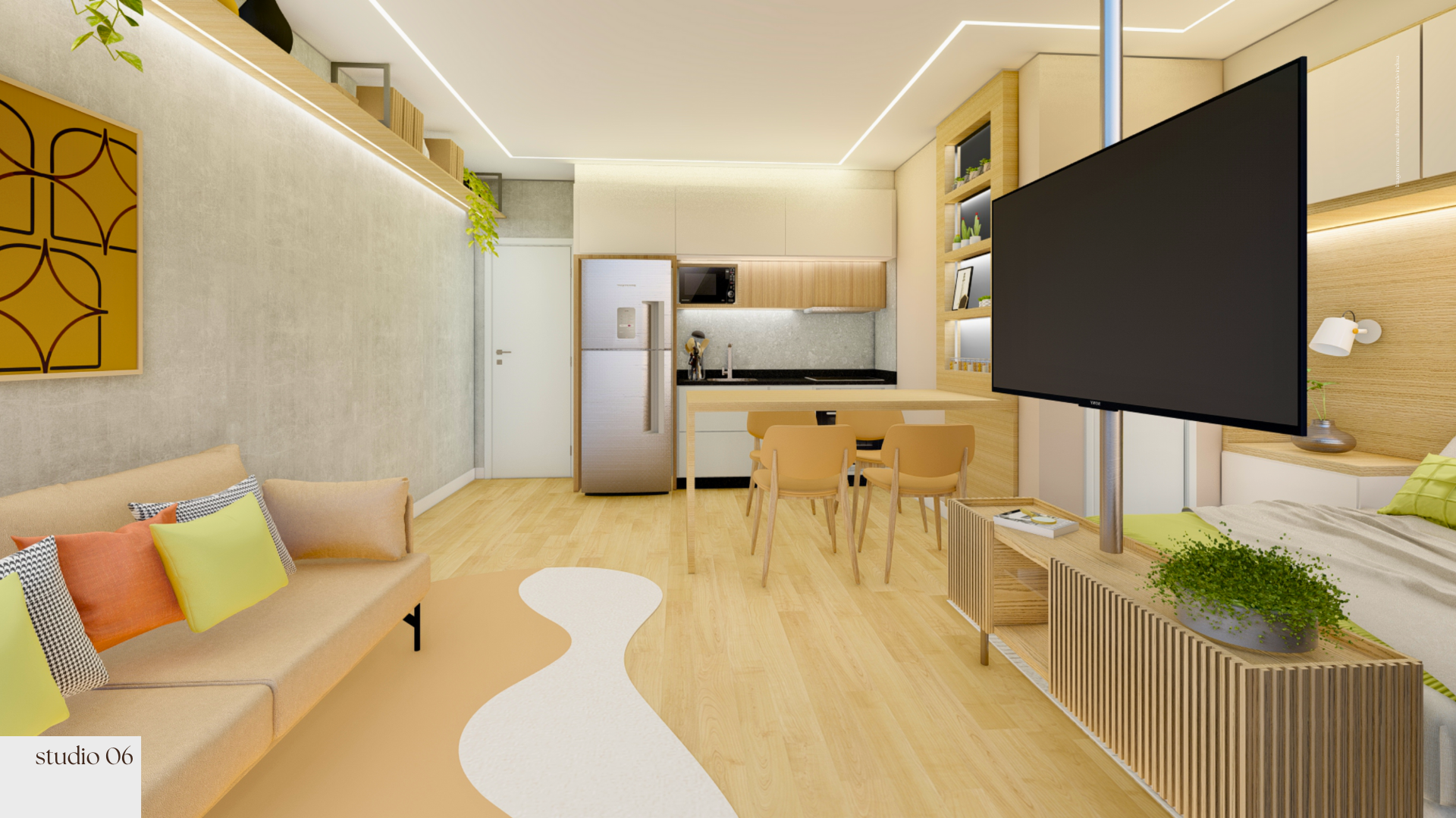 Studio compacto no São Pedro. 34m² úteis., foto 7