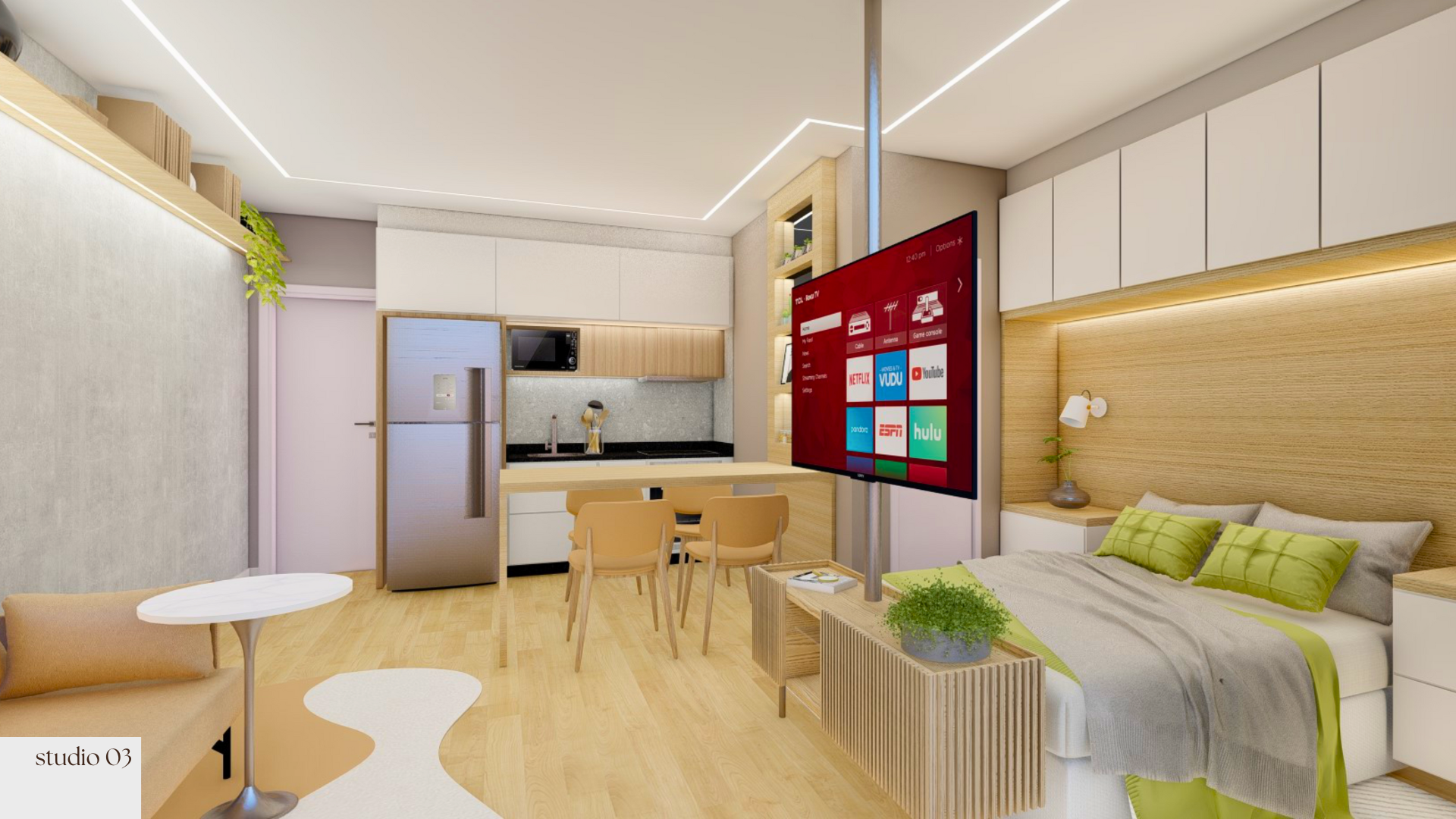 Studio compacto no São Pedro. 34m² úteis., foto 3