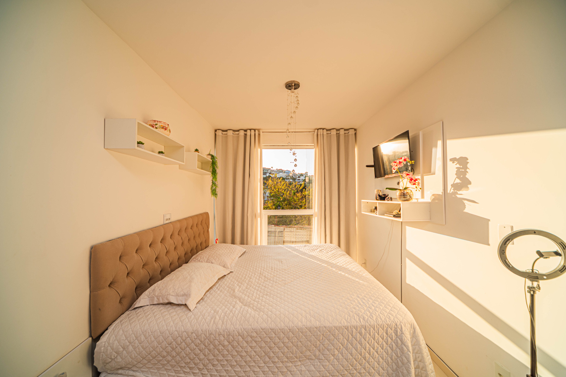 Quarto e sala mobiliado, com charme na Fátima., foto 3
