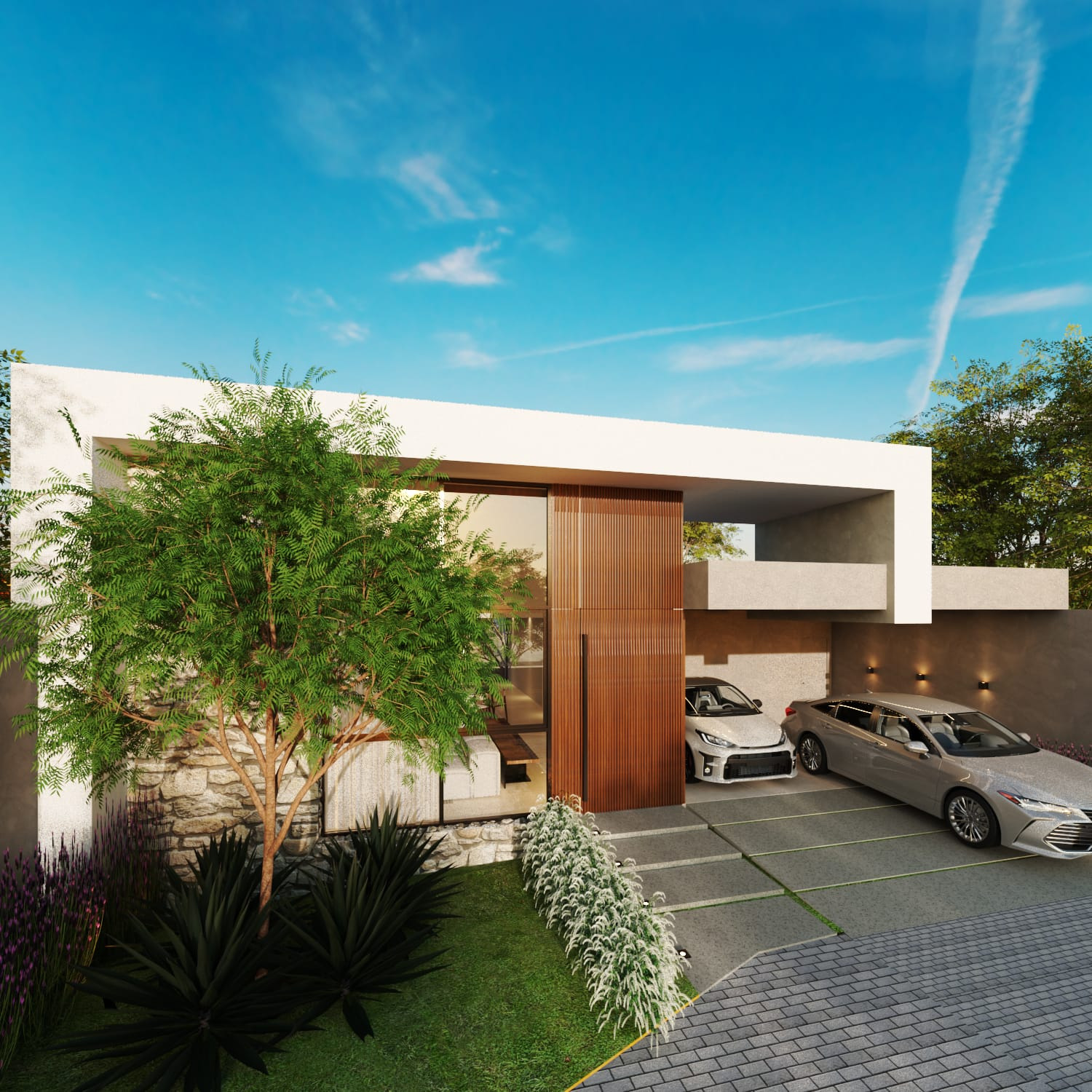 Casa linear com 3 suítes, área verde nos fundos., foto 1