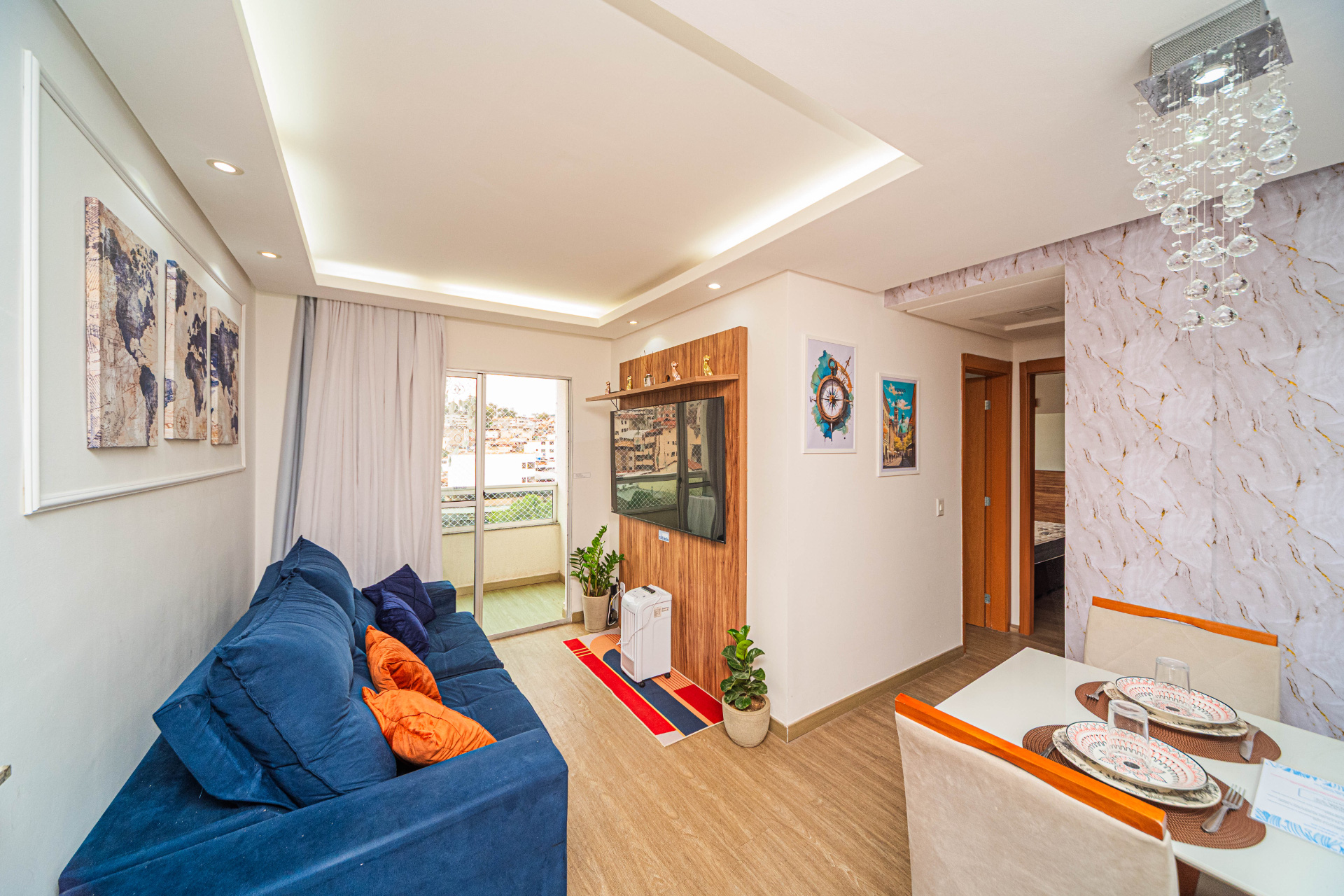 Apartamento no Democrata: 2 quartos, suíte, mobiliado, foto 1