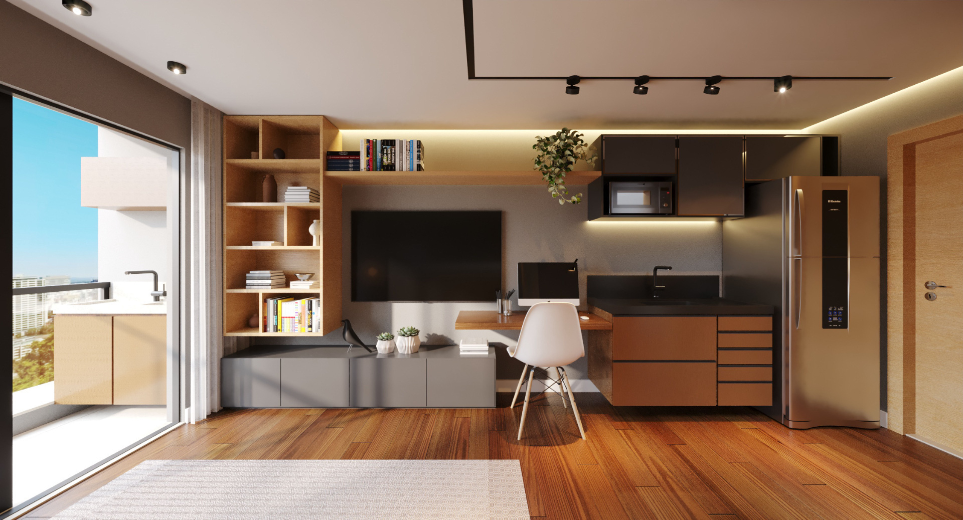 Studio compacto. Perfeito para urbanos., foto 1