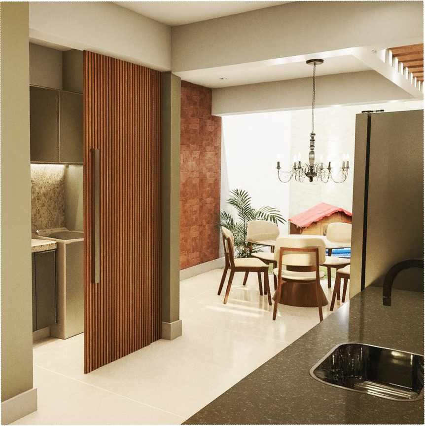 Mundo Novo: casa com varanda ampla e espaço gourmet, foto 7