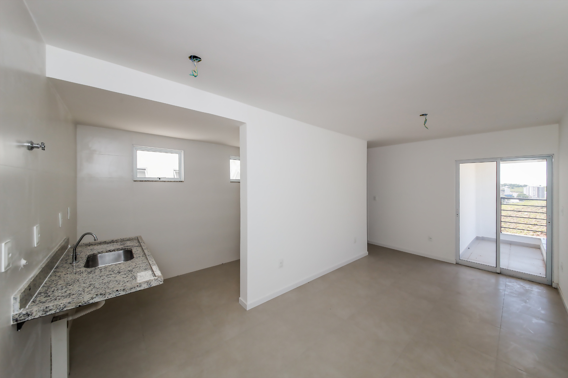 Apto novo com 2 quartos e vista, foto 1