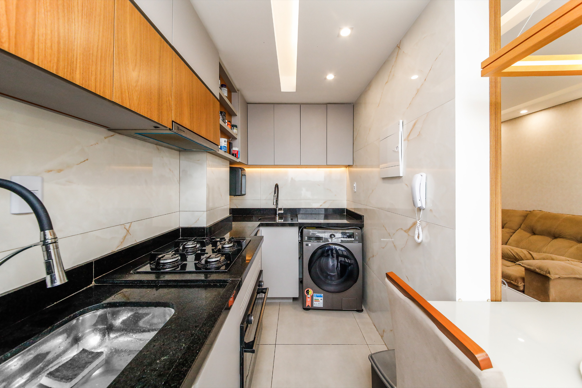 Cascatinha: 2 quartos, varanda integrada, 82m²., foto 5
