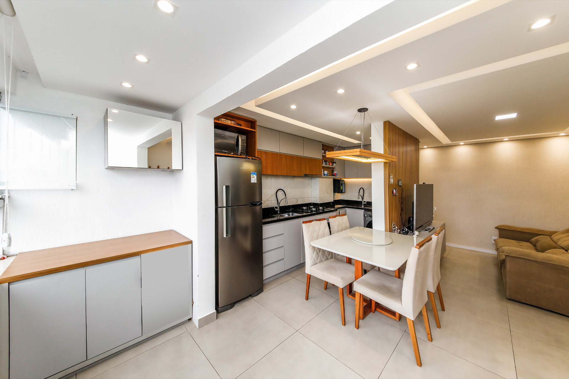 Cascatinha: 2 quartos, varanda integrada, 82m²., foto 3