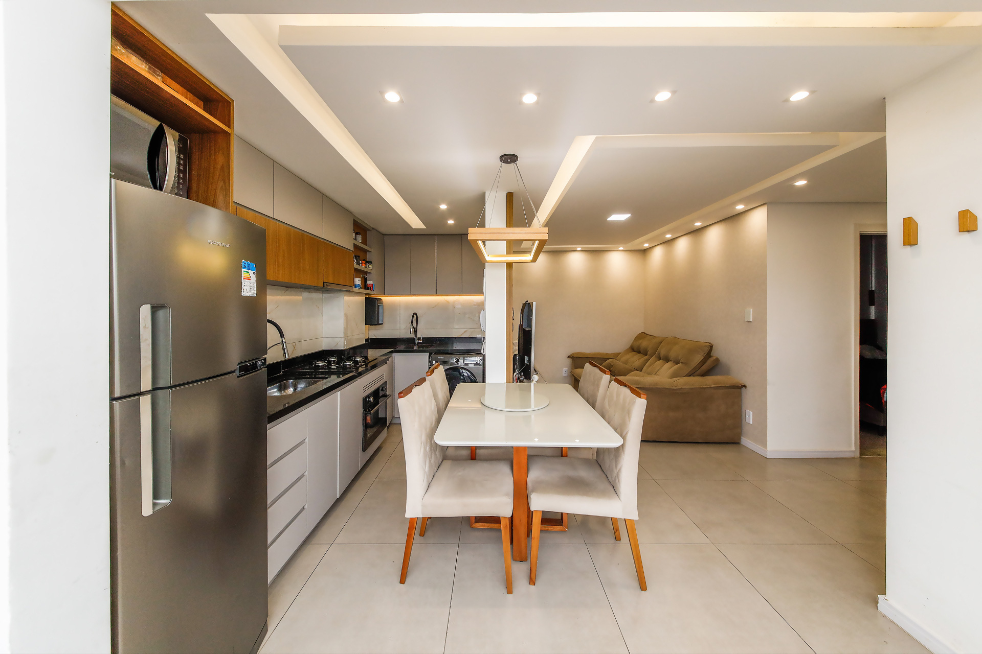 Cascatinha: 2 quartos, varanda integrada, 82m²., foto 4
