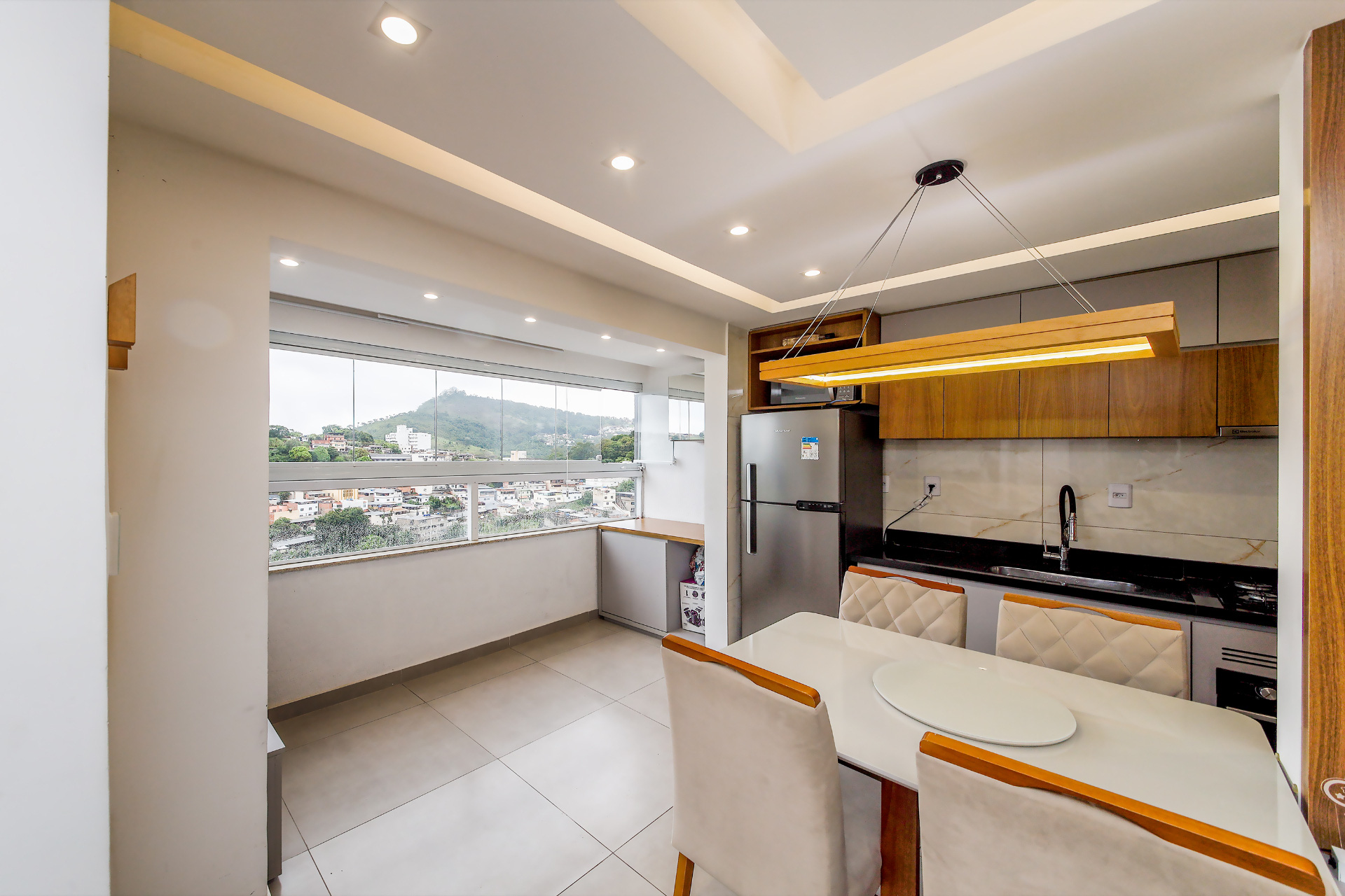 Cascatinha: 2 quartos, varanda integrada, 82m²., foto 2