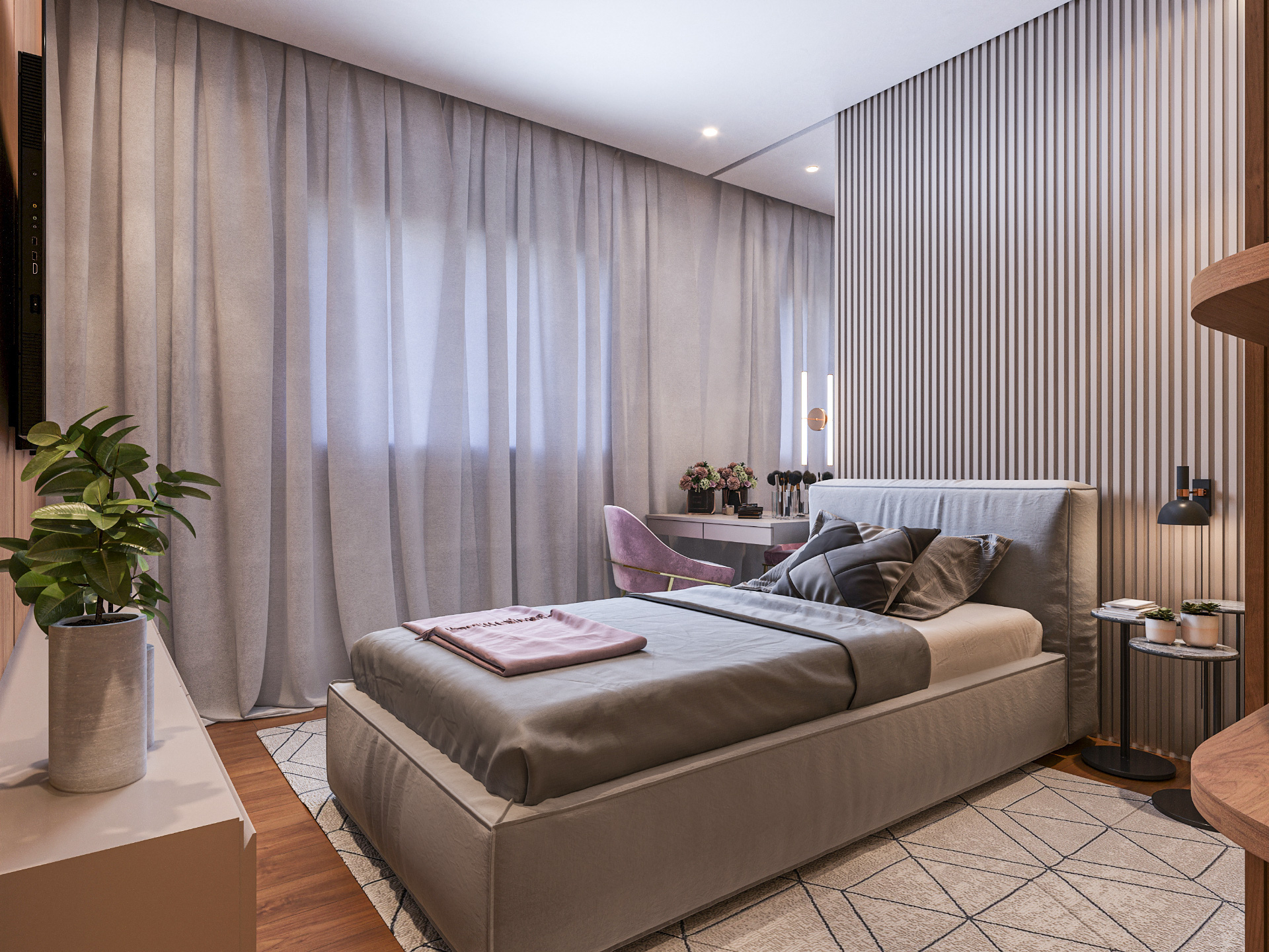 Cobertura Centro, vista Parque Halfeld, 256m², foto 9