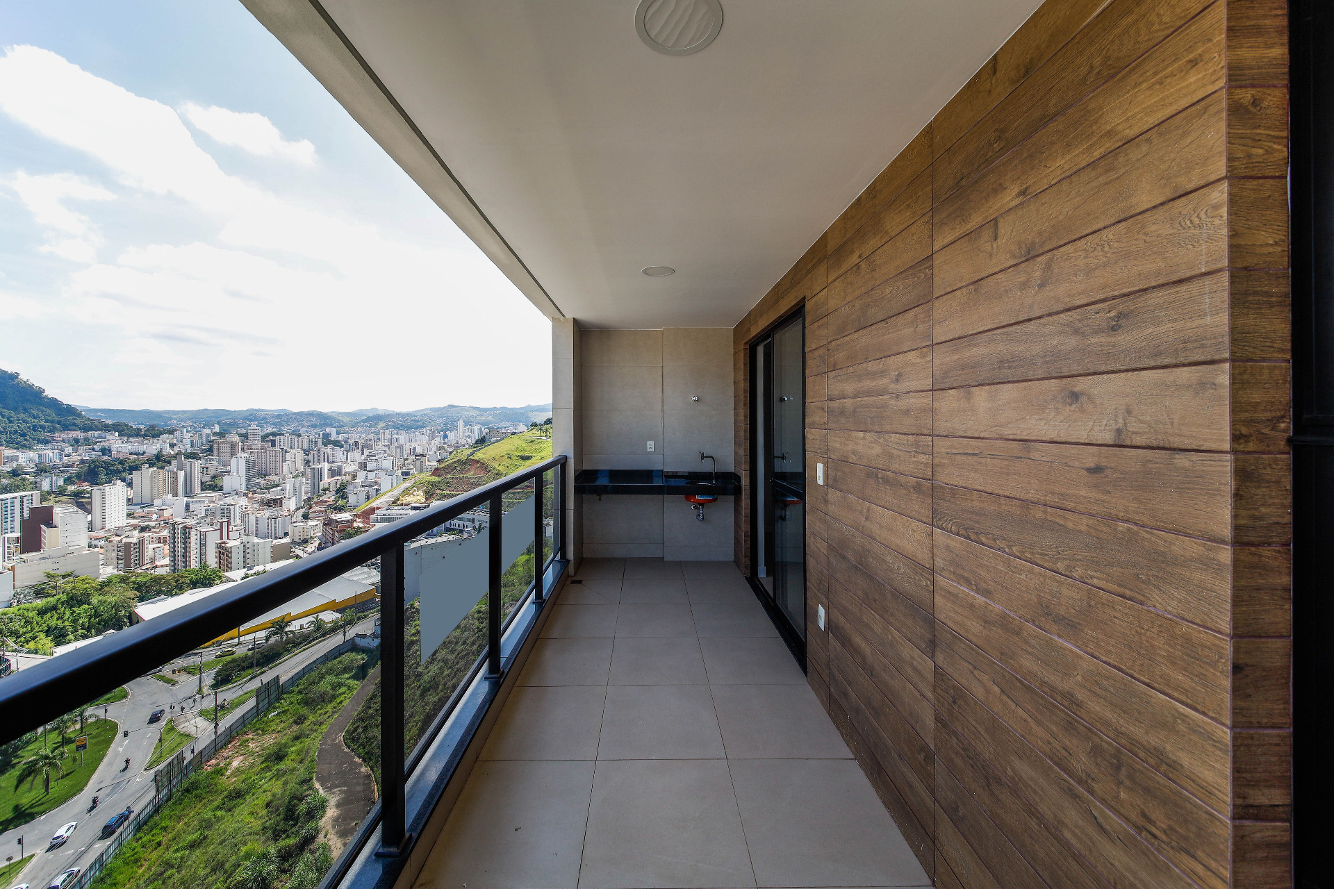 Varanda gourmet com vista livre, Teixeiras., foto 7