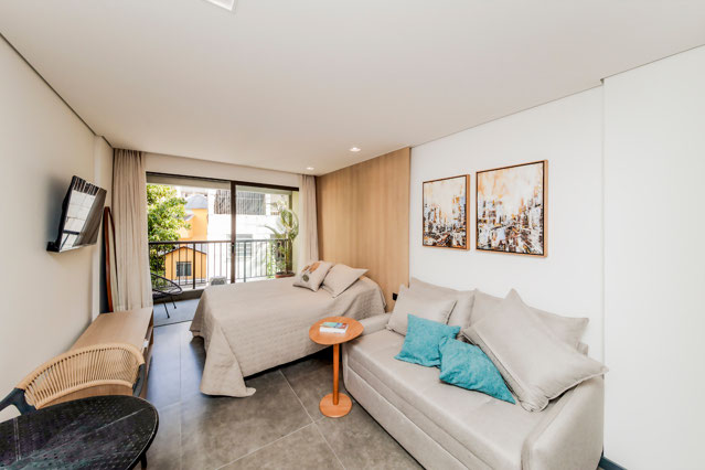 Studio mobiliado no São Mateus, 31,9m²