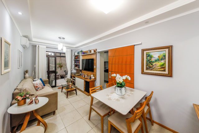 Apartamento garden com 2 quartos e espaço gourmet no Granbery para venda