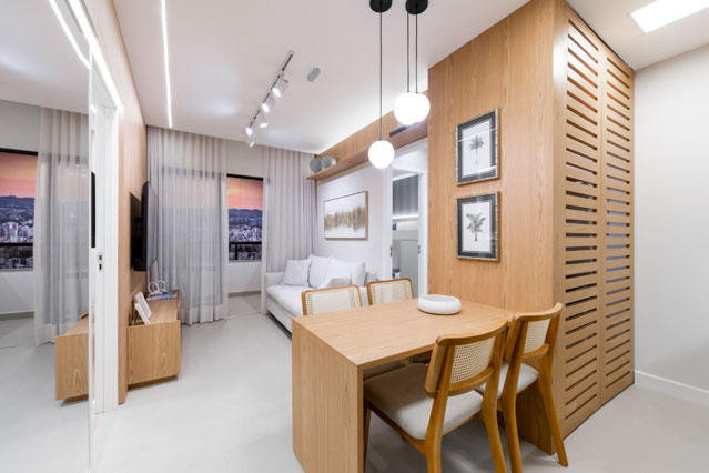 Apartamento decorado