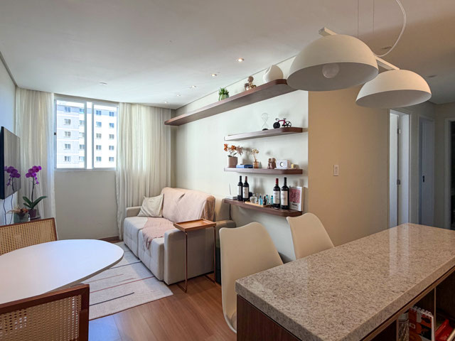 Apartamento com 2 quartos e lazer completo para venda