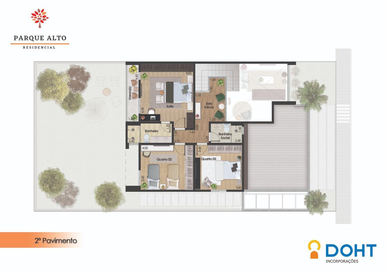 Casa em condomínio. Quintal amplo, 4 quartos., foto 10