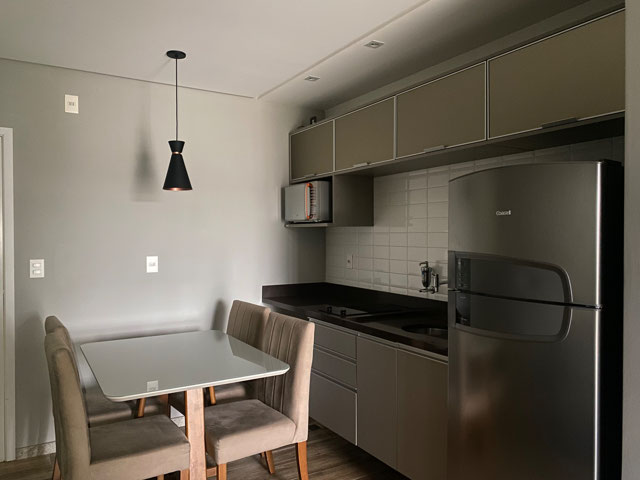 Studio obiliado e prontinho para te receber para locação