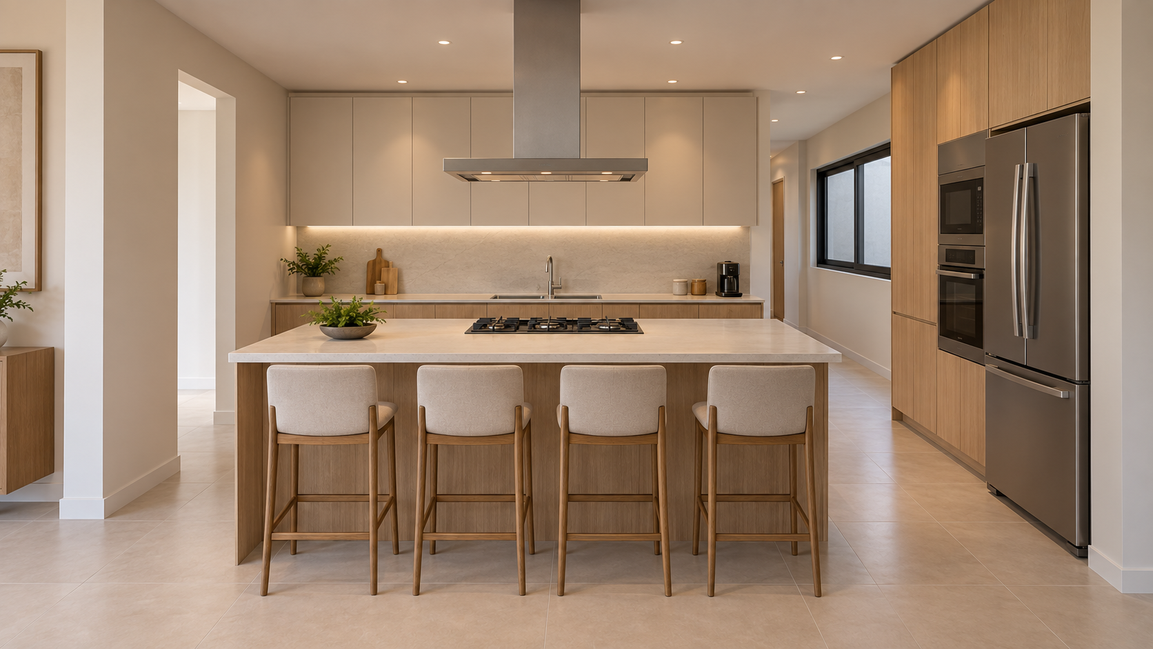 Vina Del`Mar: casa linear, área externa, 3 quartos., foto 3