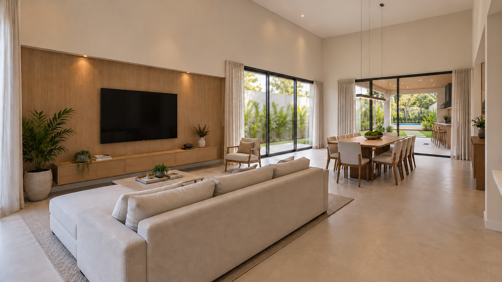 Vina Del`Mar: casa linear, área externa, 3 quartos., foto 4