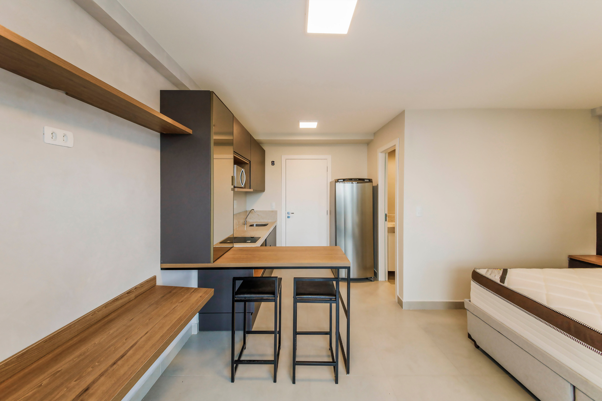 Studio planejado perto da UFJF, 40m², São Pedro., foto 3