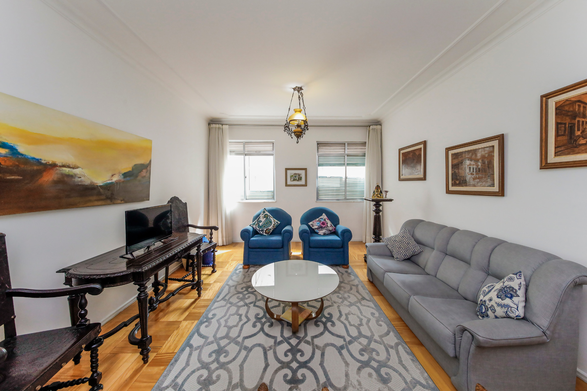 Centro: apartamento clássico, ambientes amplos, 3 quartos., foto 3