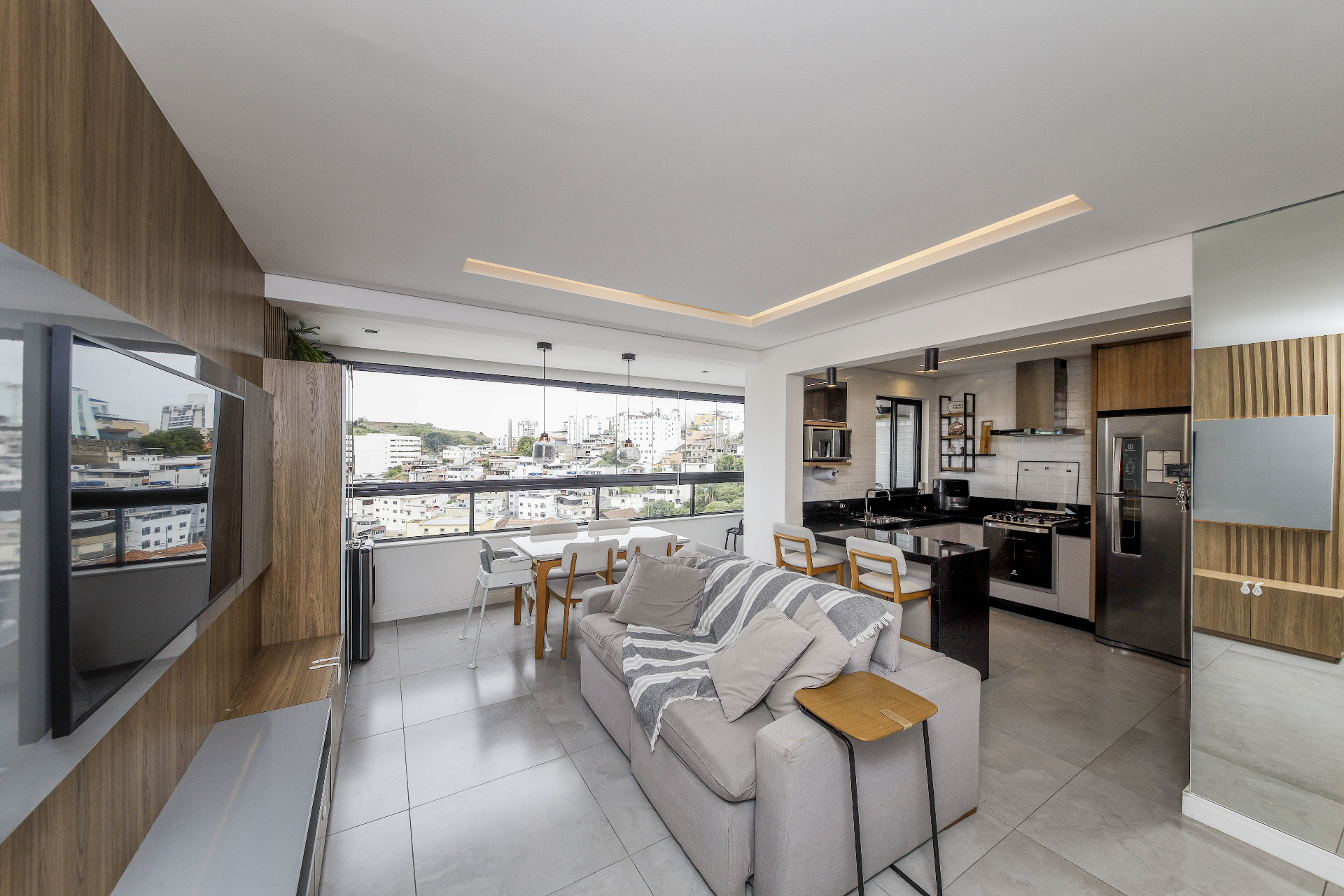 Apartamento com varanda gourmet e vista para venda, foto 3