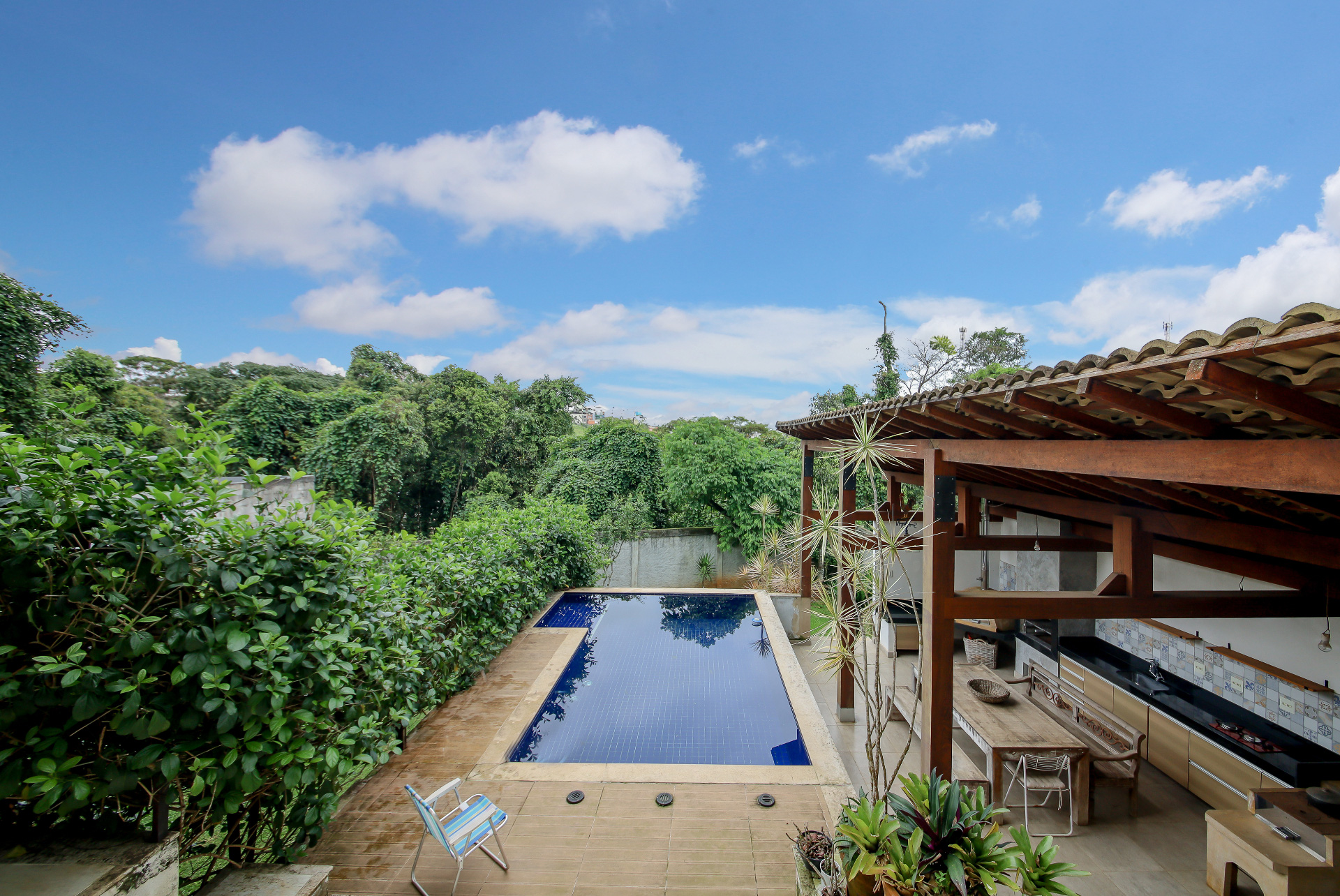 Casa com piscina e 4 quartos no Chalés do Imperador, foto 14