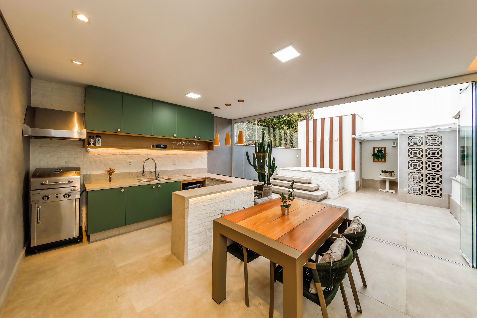 Garden espaçoso com hidro e gourmet., foto 1
