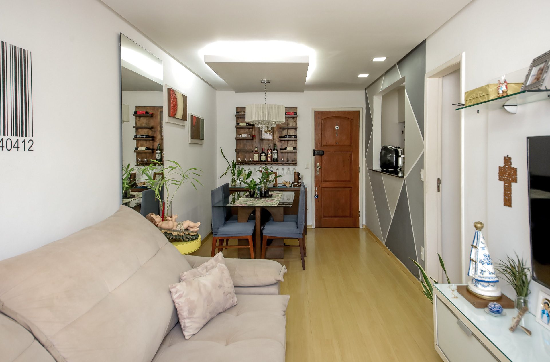 Alto dos Passos. Três quartos, ambientes claros., foto 3