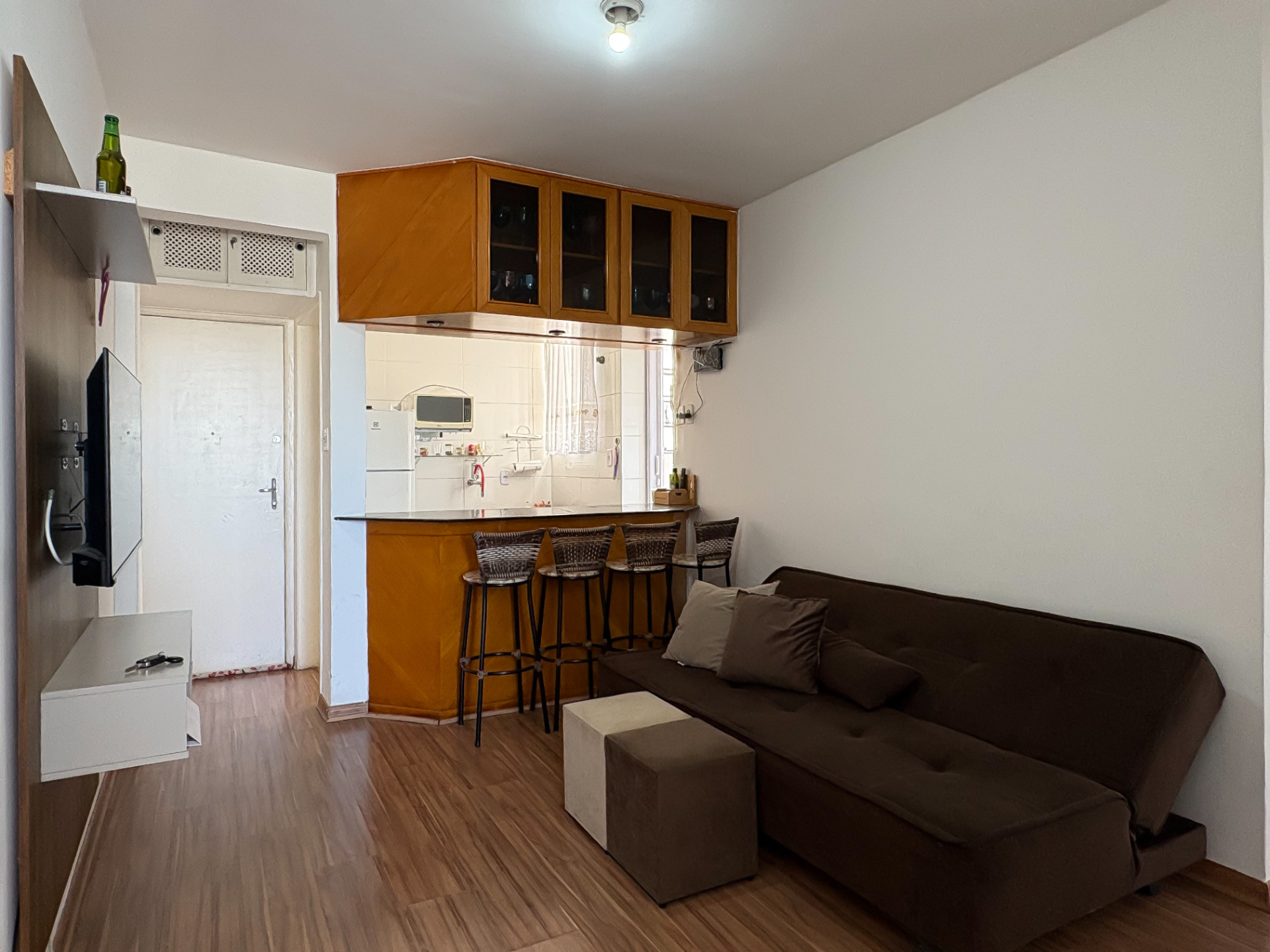 Quarto e sala no Centro, bem localizado e com vaga para venda, foto 4