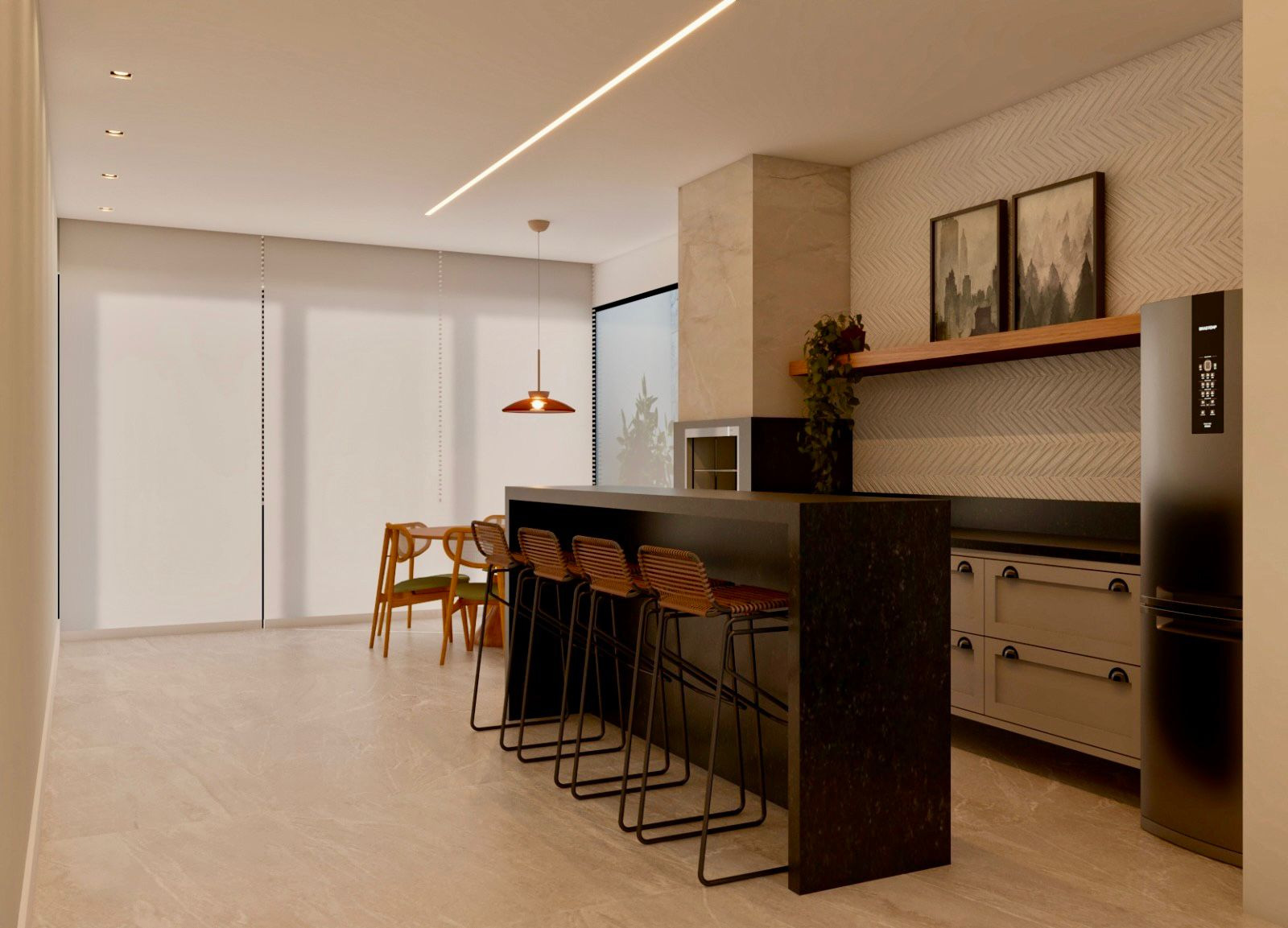 Casa linear, 3 suítes, 453m². Em Salvaterra., foto 3