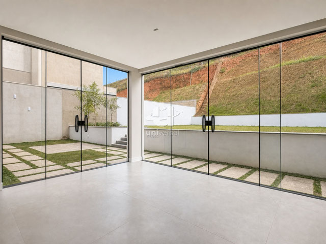 SALA INTEGRADA À ÁREA EXTERNA